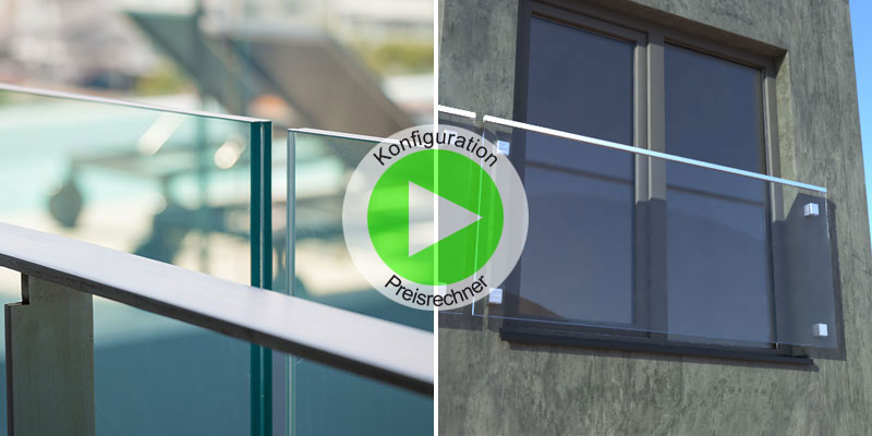 Glasgeländer-Ratgeber: Glasarten, Maße und Preise erklärt