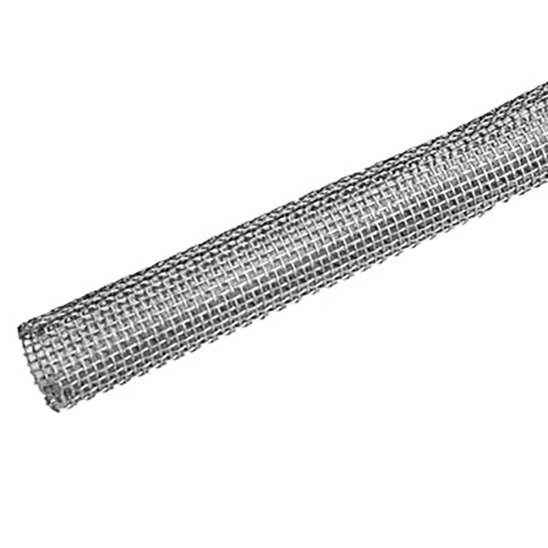 Metallsiebhülse ø12 mm / 1 Meter lang / auf die gewünschte Länge zuschneidbar / für Gewindestangen M8 