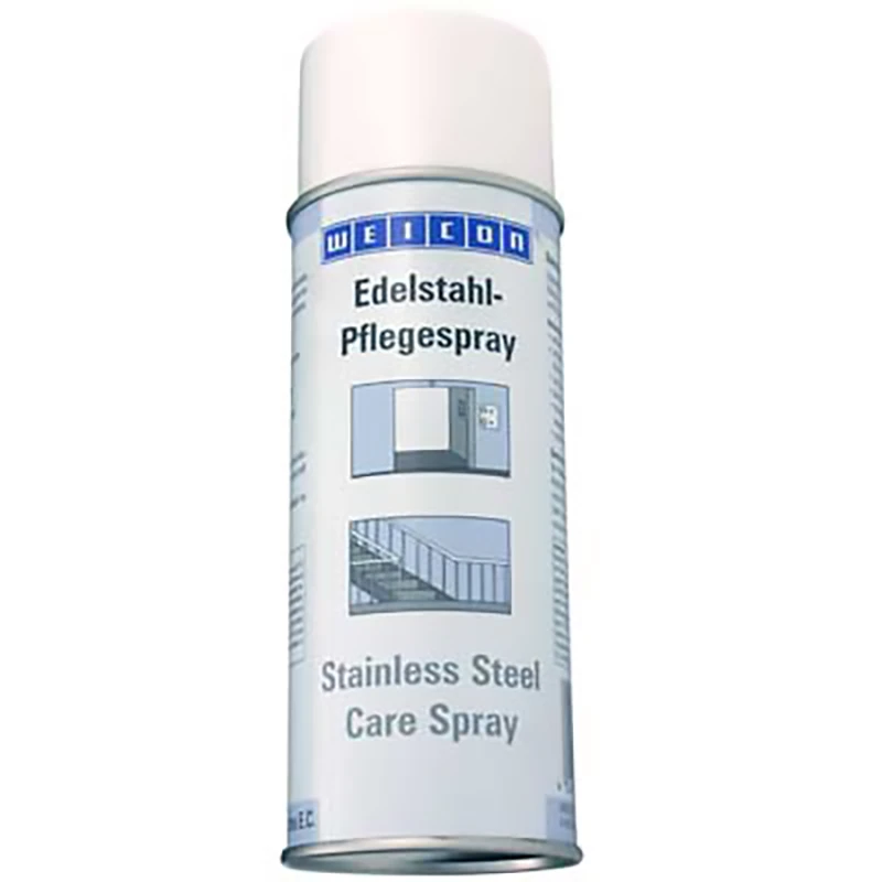 Edelstahlpflegespray 400ml zum Reinigen und Konservieren von Edelstahl. Lässt behandelte Flächen wie neu wirken.