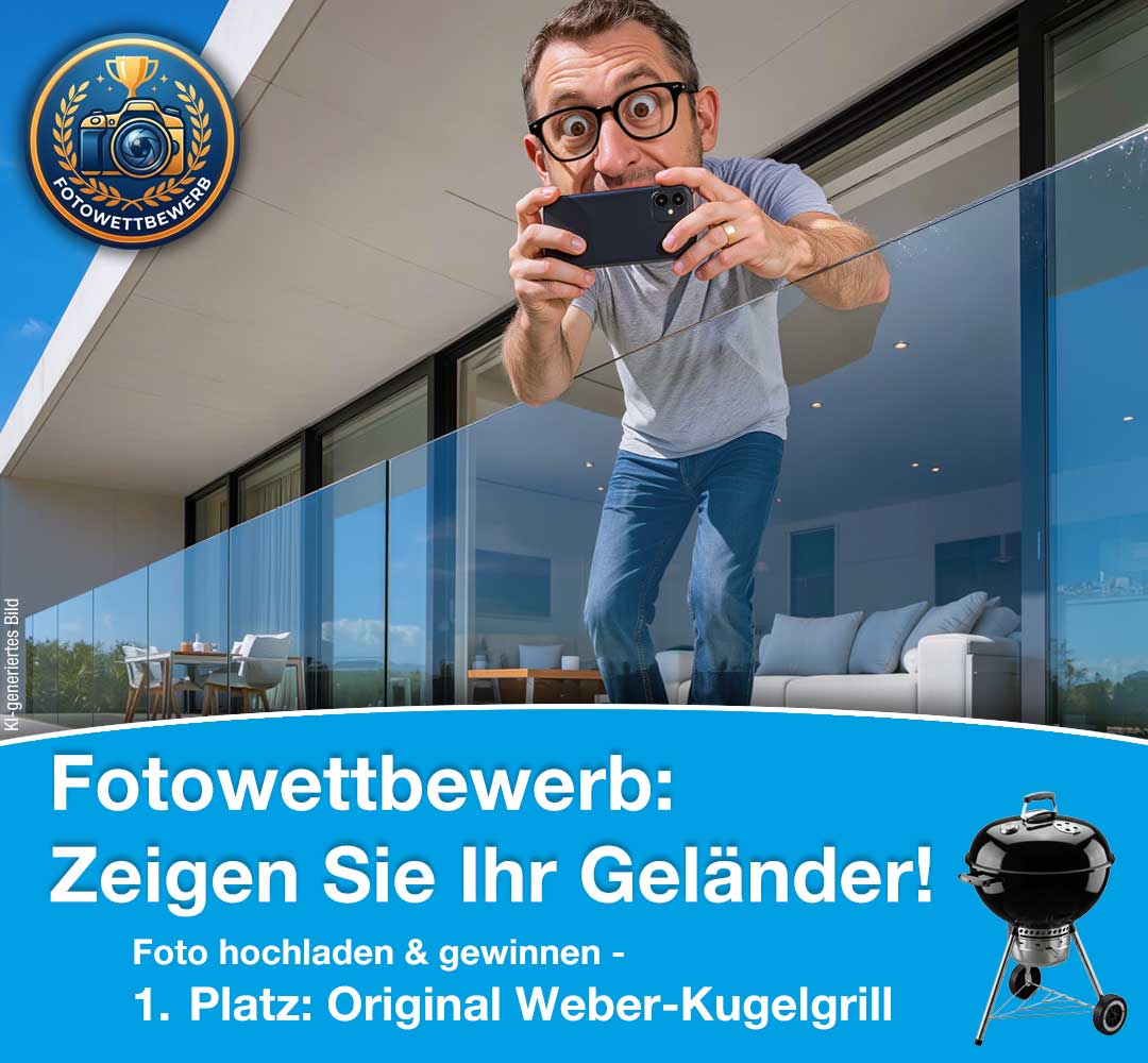 Fotowettbewerb 2026: Zeigen Sie Ihr Glasgel&auml;nder &ndash; 1. Preis Original Weber-Kugelgrill